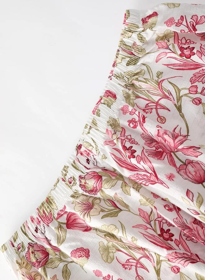 Take Two  Women Floral Print Shirt and Pyjama Set for Women | Best Price UAE